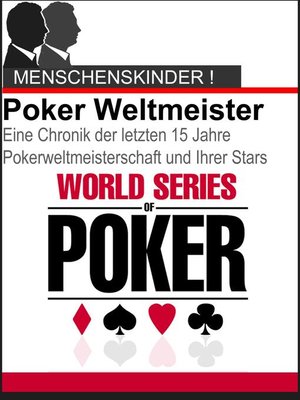 cover image of Pokern wie die Weltmeister